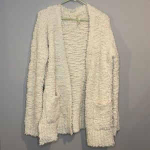 teddy style cardigan